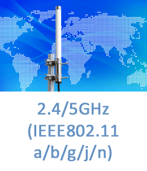 2.4GHz/5GHz無線LANアンテナmenu