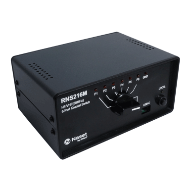 GND接続機能付リモート同軸切替器RNS216Mmain