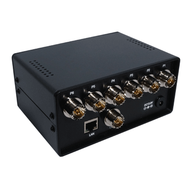 GND接続機能付リモート同軸切替器RNS216Mbackimg