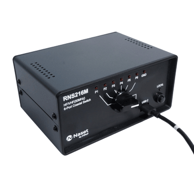 GND接続機能付リモート同軸切替器RNS216Musbimg