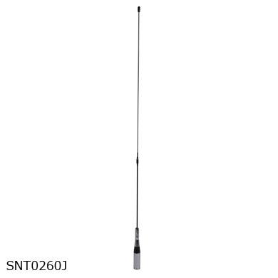 260MHz帯1/2λホイップアンテナSNT0260Jimg